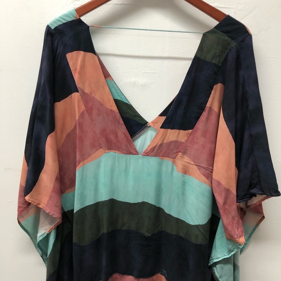 VIIX Paula Hermanny Multicolored Coverup Size L - Picture 3 of 8